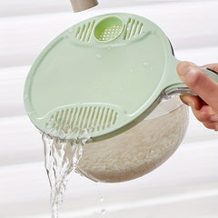 1pc Fruit And Vegetable Draining Basket Kitchen Accessory