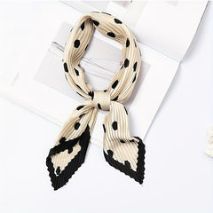 Polka Dot Bandana Neckerchief Scarf Head Wrap Vacation Accessory