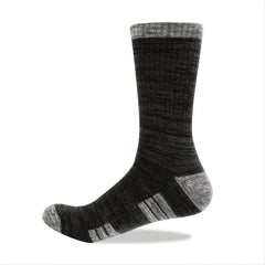 YUEDGE Men's Cushioned Hiking Crew Socks Moisture Wicking Durable Athletic Socks