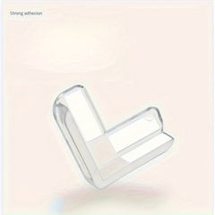 2pcs Transparent Soft Corner Safety Cover for Furniture Protection