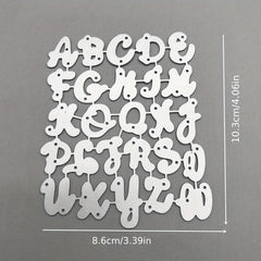 Alphabet Number Symbol Metal Cutting Dies for Card Decoration DIY Scrapbooking