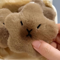 Cute Fluffy Plush Toy Doll Keychain for Bags & Keys
