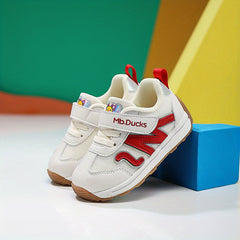 Boys Mesh Sneakers with Hook and Loop Fastener