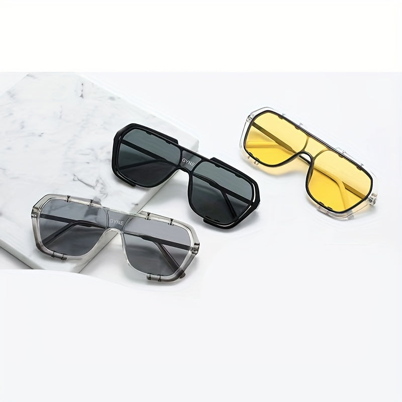 Men's Large Frame UV Sunglasses