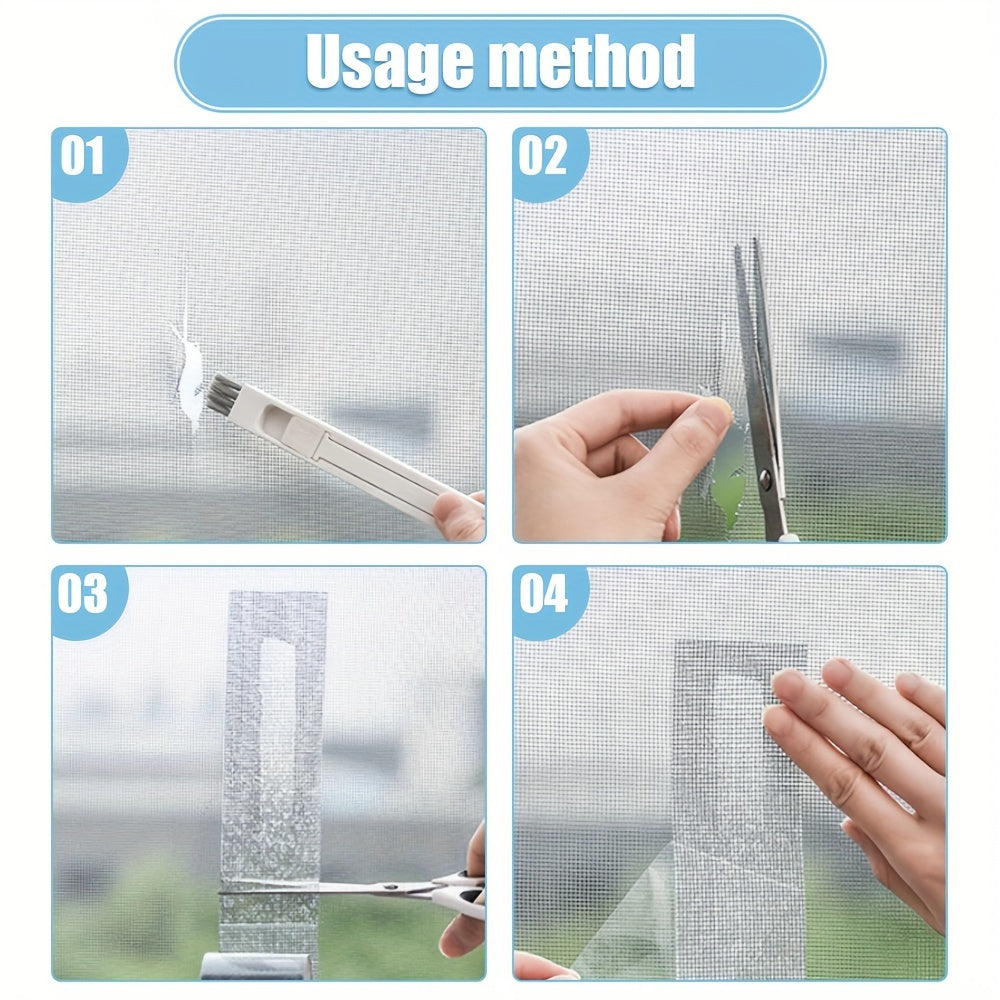 Waterproof Window Screen Repair Patch Tape - Anti Insect Mosquito Mesh Sticker