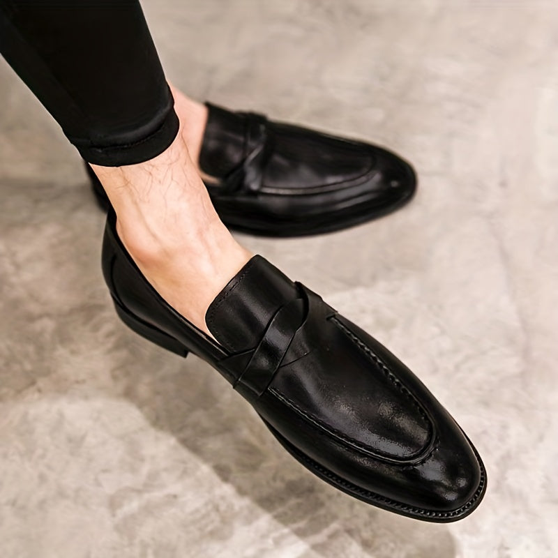 Men's Slip On Formal Shoes Wear resistant Non Slip Shoes For Business