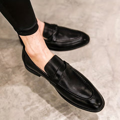 Men's Slip On Formal Shoes Wear resistant Non Slip Shoes For Business