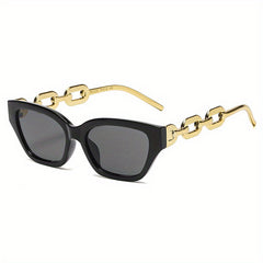 Y2K Cat Eye Sunglasses Chain Charm UV400