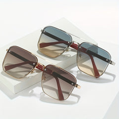 Square Frame Sunglasses UV Protection for Men Women