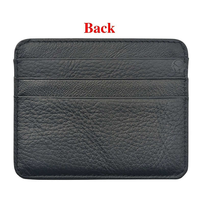 RFID Blocking Leather Wallet Slim Front Pocket Wallet