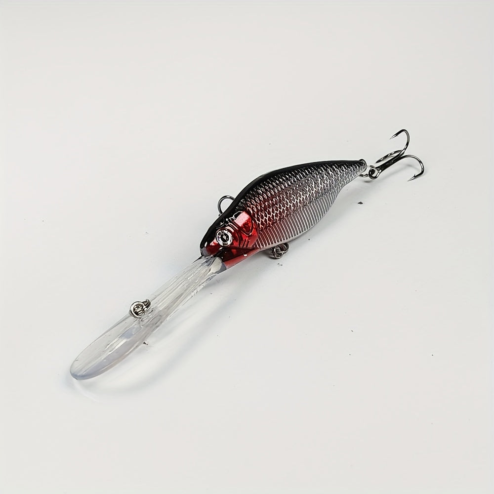 8pcs Plastic Minnow Fishing Lures 9 2g Deep Diving