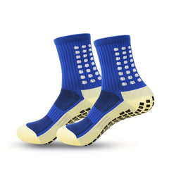 Men's Non-slip Mid Calf Training Socks