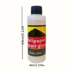 Transparent Wallpaper Glue, High Viscosity, Rapid Adhesion, 1pc
