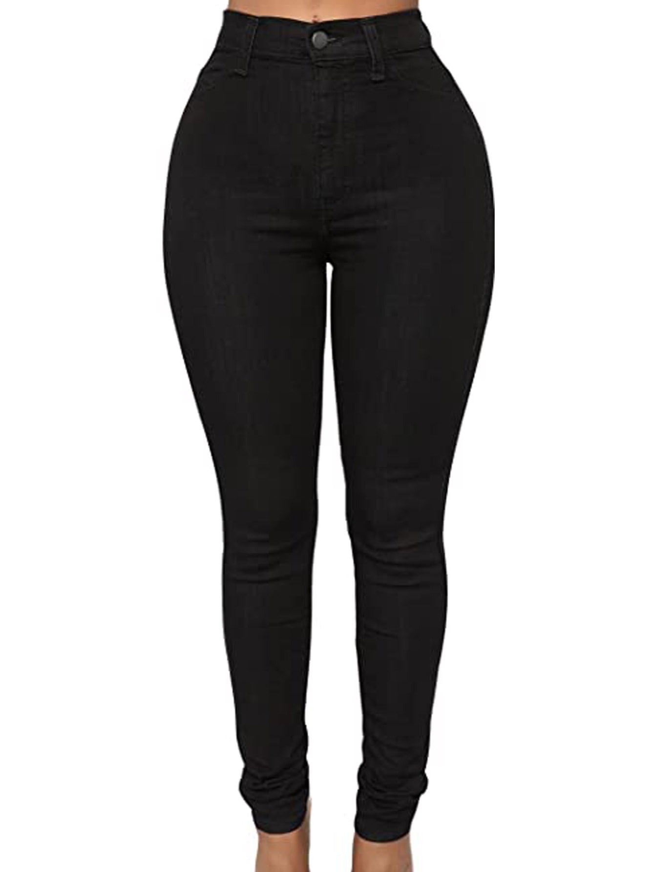 Sexy High Waist Skinny Jeans High Stretch Slim Fit High Rise Casual Denim Pants