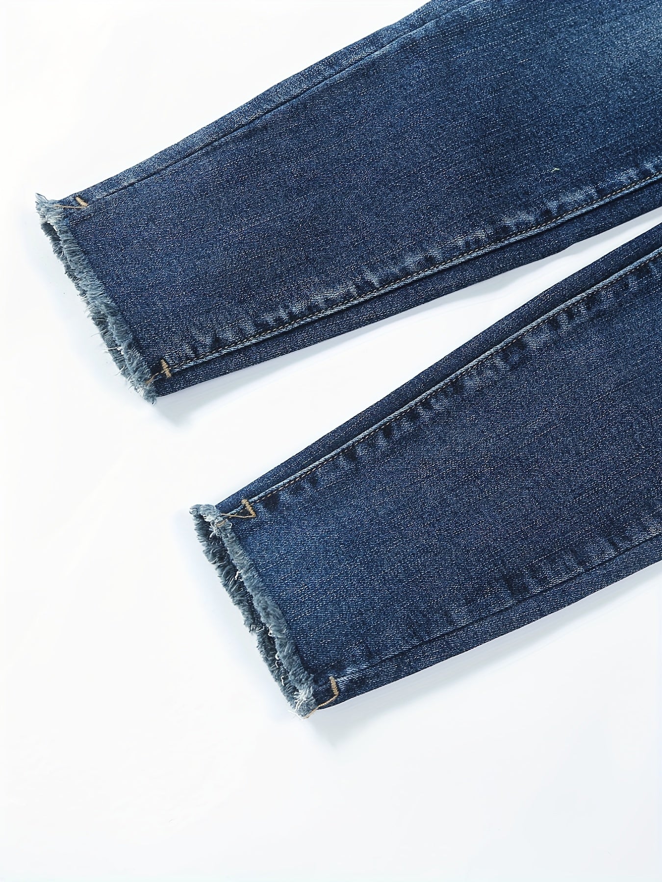 Girls Casual Skinny Slim Fit Denim Long Pants with Pocket Kids Clothing