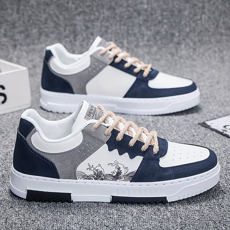 Men's Breathable Skate Shoes Non Slip Sneakers