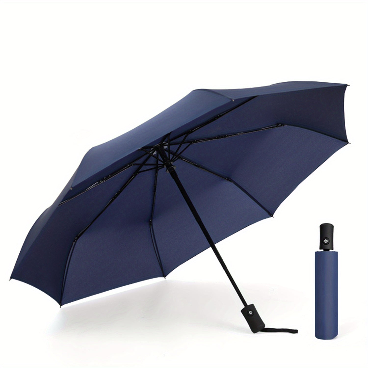 Compact Windproof Travel Umbrella Automatic Lightweight Portable Umbrella