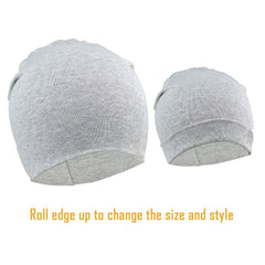 Soft Brimless Beanie Hat for Newborn Photography Props