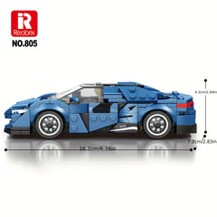 Reobrix 805 Racing Car Building Block Toy Set
