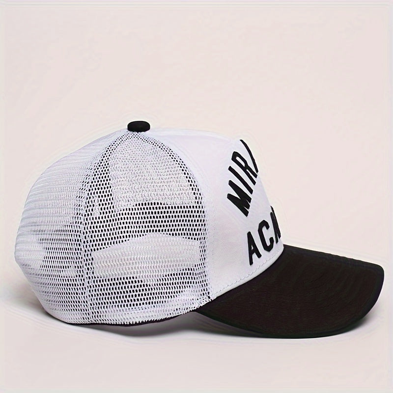 NAHMIAS Anime Print Trucker Hat Baseball Cap Mesh Breathable Dad Hat