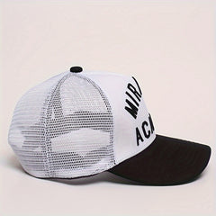 NAHMIAS Anime Print Trucker Hat Baseball Cap Mesh Breathable Dad Hat