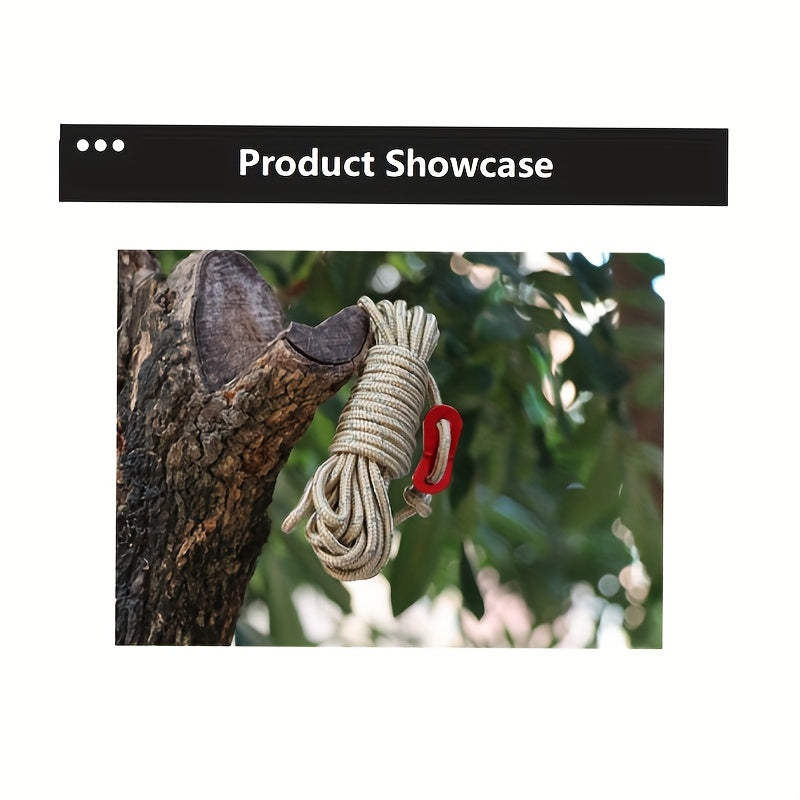 4MM Wind Rope Outdoor Canopy Support Pole Fixed Pull Rope 4m Camping Tent Rope