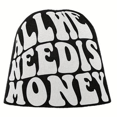 Unisex Y2K Beanie Hip Hop Knit Hat Warm Skull Cap
