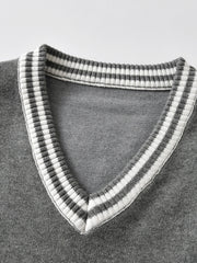 Kids V Neck Sweater Vest Boys Girls