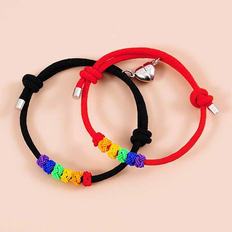 Rainbow Pineapple Knot Gay Couple LGBT Love Heart Bra