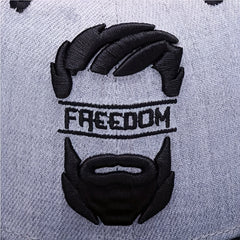 Men's Alphabet Beard Uncle Baseball Cap Hip Hop Cap