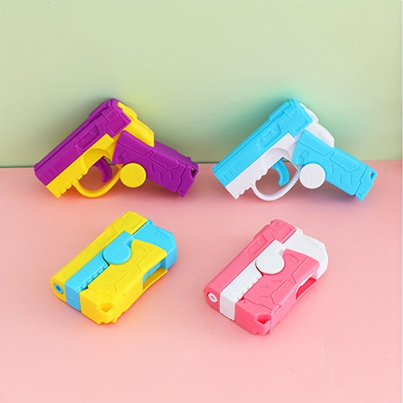 Mini Spinning Gyroscope Toy Gun Decompression Toy