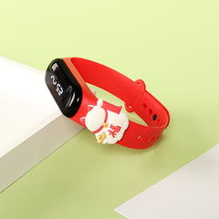 Girls' Digital Watches Cartoon Animal TPU Band Back to School