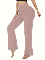Women's Flare Pants High Waist Yoga Leggings
