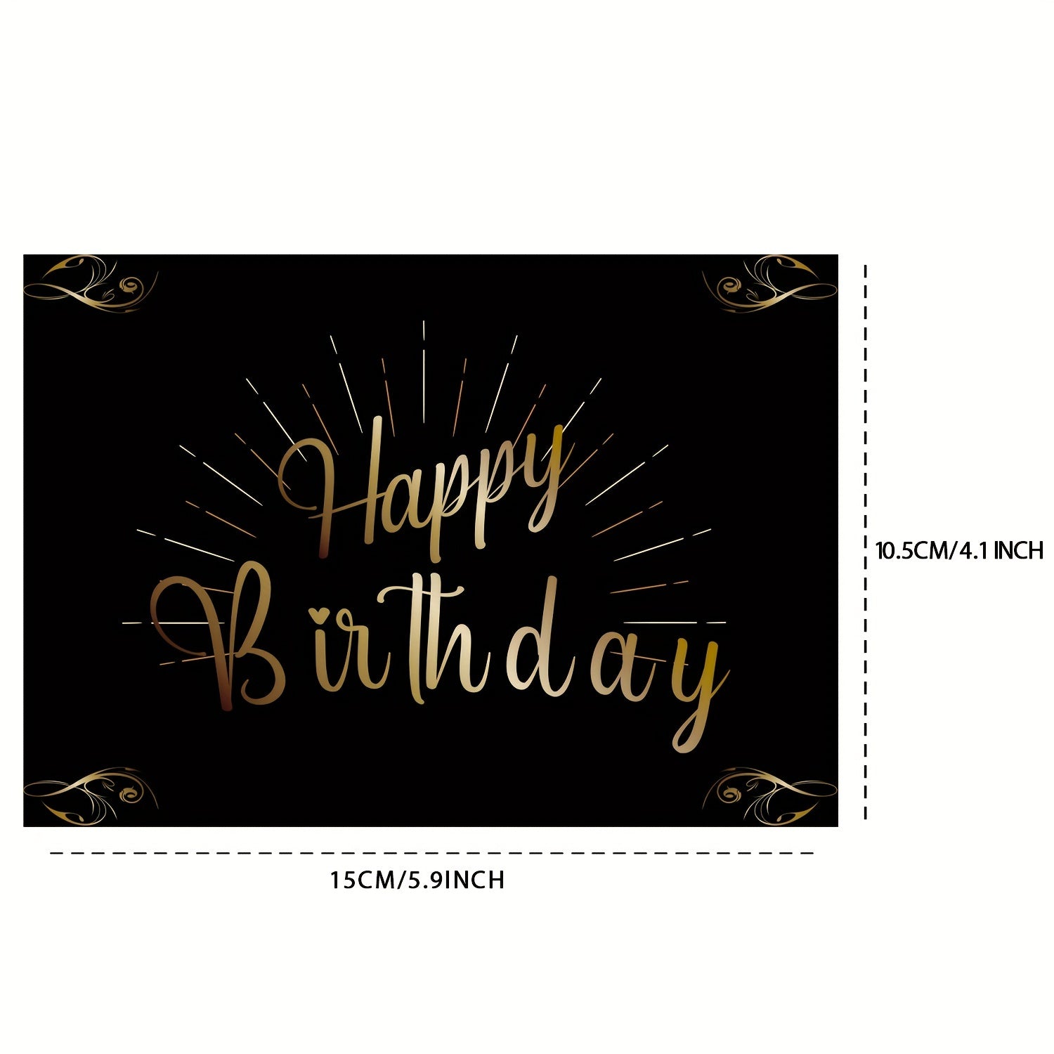 Birthday Bottle Labels Champagne & Wine 15x10