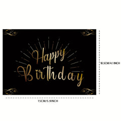 Birthday Bottle Labels Champagne & Wine 15x10