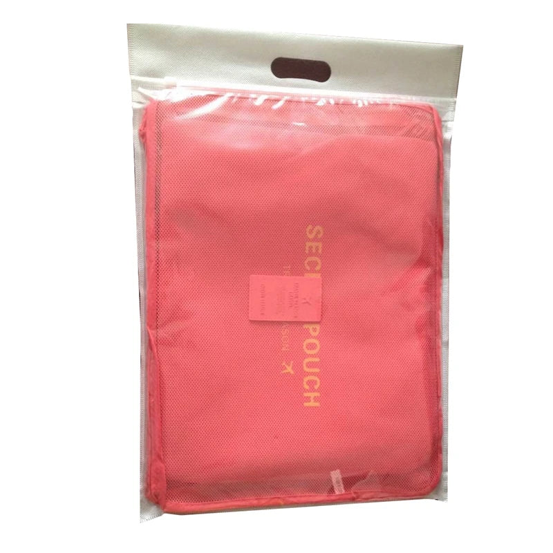 6pcs Travel Organizer Bag Waterproof Packing Organizer Travel Bags
