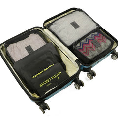 6pcs Travel Organizer Bag Waterproof Packing Organizer Travel Bags