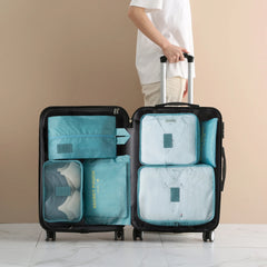 6pcs Travel Storage Bag Set Clothes Underwear Shoes Organizer