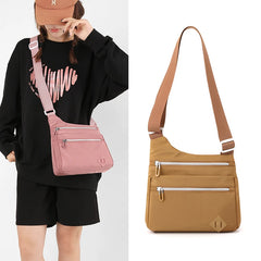 Nylon Crossbody Shoulder Bag Waterproof Handbag Women Shopping Travel
