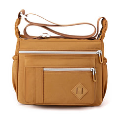 Nylon Crossbody Shoulder Bag for Women Waterproof Daily Shopping Travel