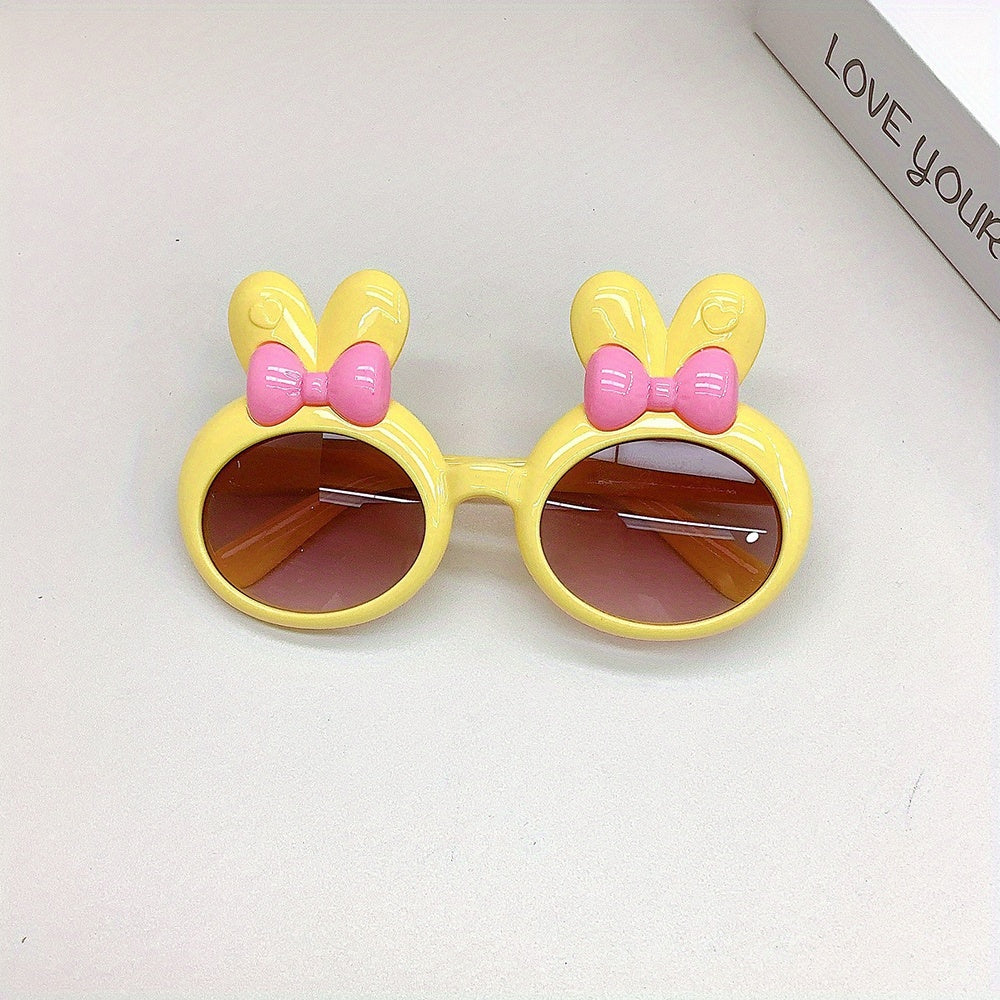 Girl's Rabbit Ear Bow Sunglasses for Baby Girls