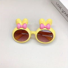 Girl's Rabbit Ear Bow Sunglasses for Baby Girls