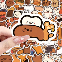 100pcs Little Bear Series Graffiti Stickers for Decoration