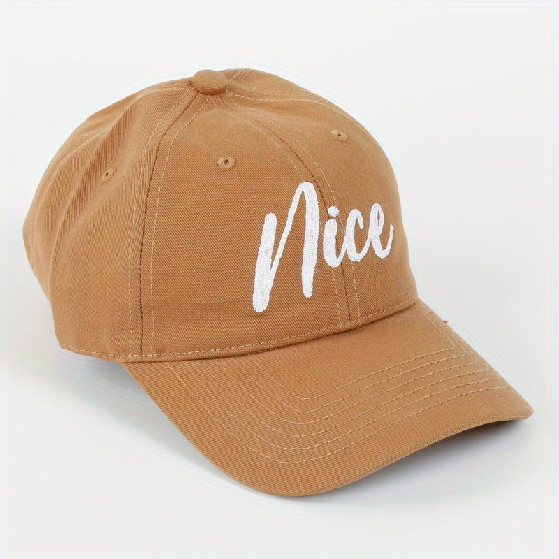 Unisex Sunshade Adjustable Baseball Cap for Outdoor Sport