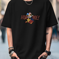 Jack In The Box Men's Graphic Crew Neck T-Shirt for Summer