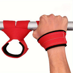 2pcs Non-slip Wrist Straps for Barbell Lifting and Fitness Training