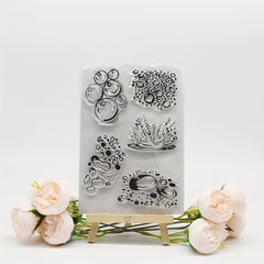 Water Drop Silicone Transparent Stamp
