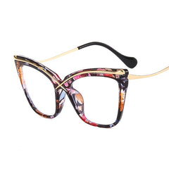 Women Cat Eye Light Blocking Glasses Anti Eyestrain