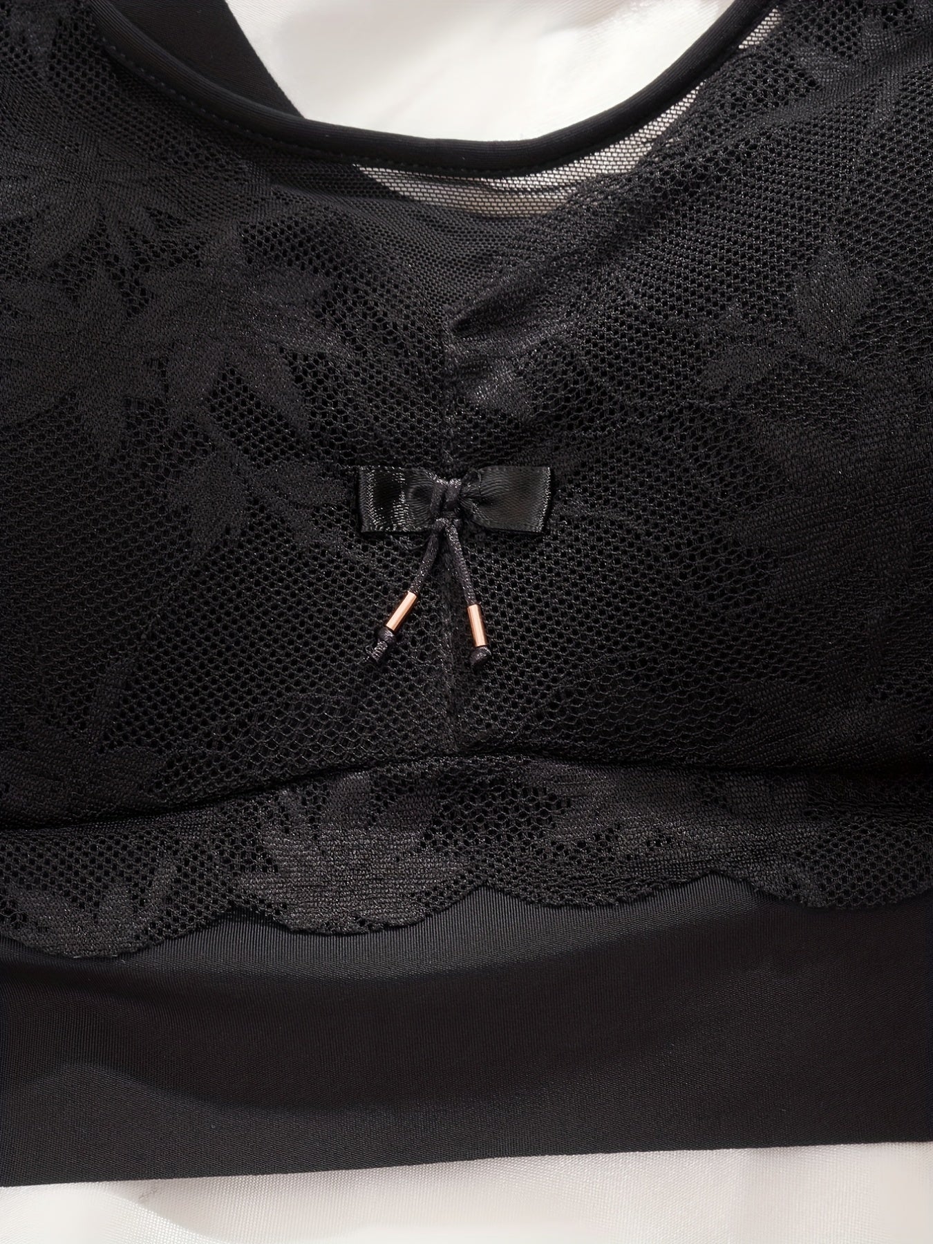Lace Wireless Full Coverage Tank Bra