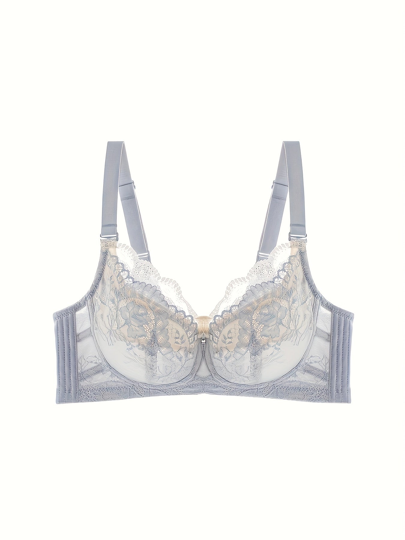 Lace Unlined Push Up Bra Sexy Women's Lingerie